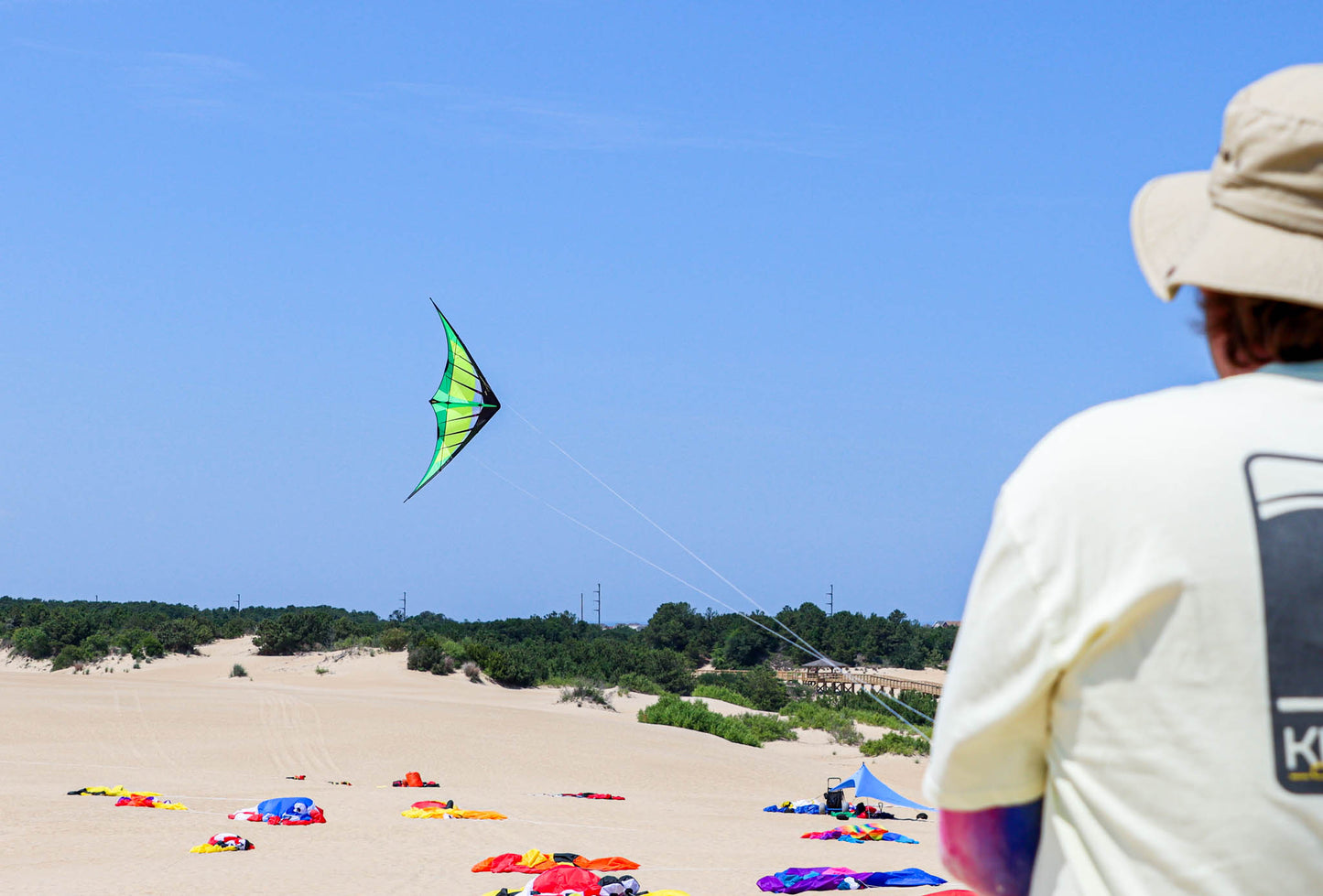 Prism Hypnotist Stunt Kite - Citrus