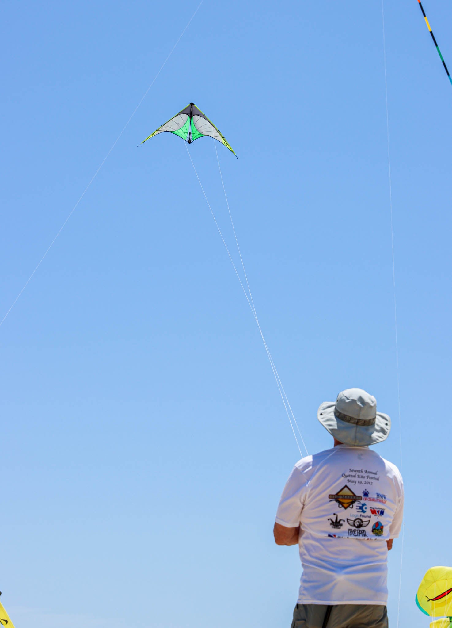 Prism Nexus 2.0 Dual Line Stunt Kite - Graphite – Kitty Hawk Kites
