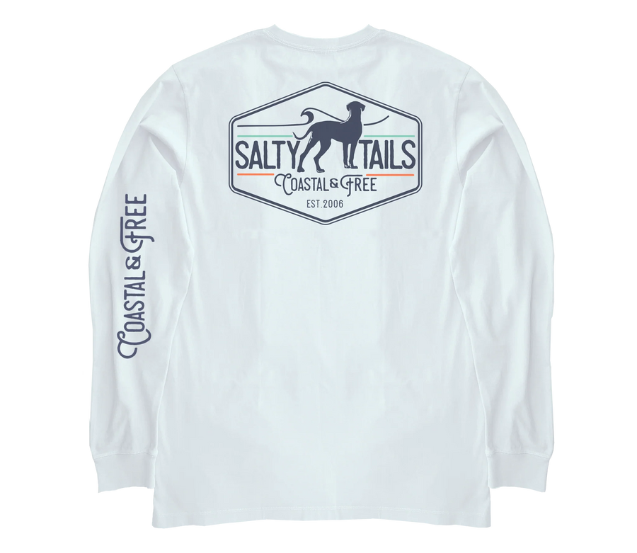 Salty Tails - Simple Surf LS Tee