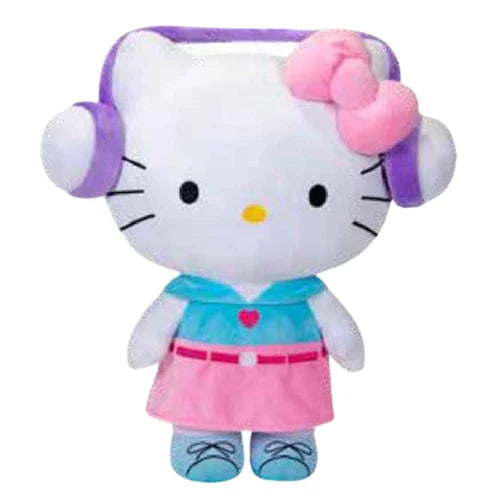 9.5" Hello Kitty with Headphones Plush