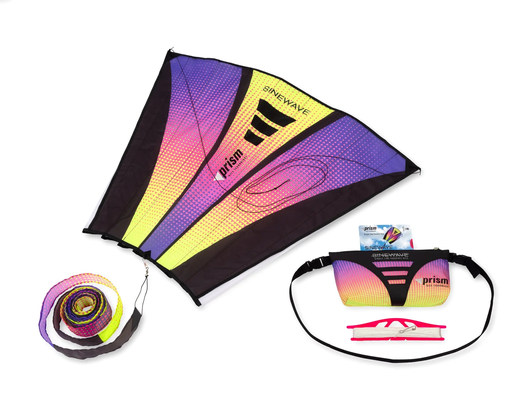 Prism Sinewave Kite - Plasma