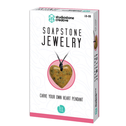 Soapstone Heart Jewelry Kit