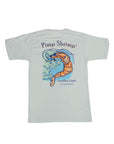 KHSC x Pimp Shrimp - Carolina Coast Pocket T-Shirt - Morning Mist