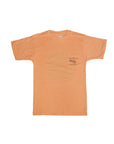 KHSC x Pimp Shrimp - Carolina Coast Pocket T-Shirt - Peach Fuzz