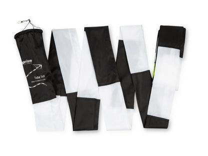 Prism 75' Tube Tail - Black/White