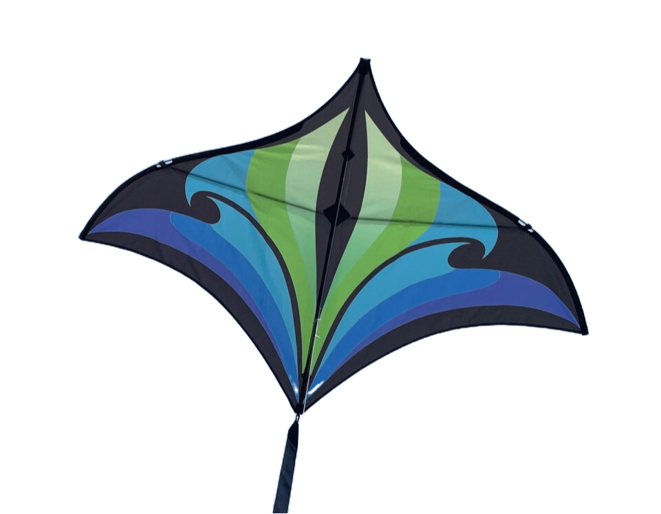 Swift Delta by Spiderkites - Green/Violet