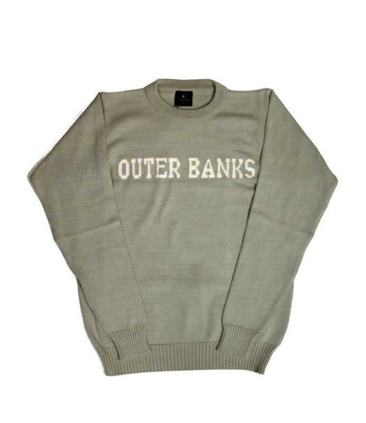Outer Banks Sweater - Stonewash Green