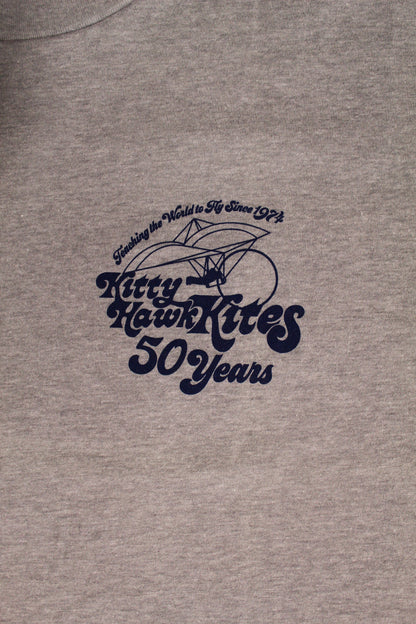 KHK Why Walk When You Can Fly Tee - Heather Grey