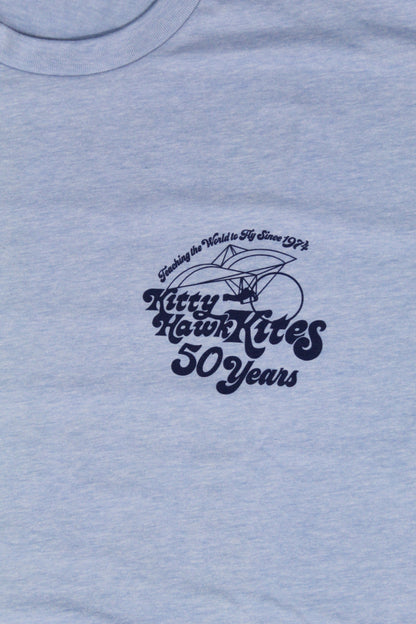 KHK Why Walk When You Can Fly Tee - Carolina Blue