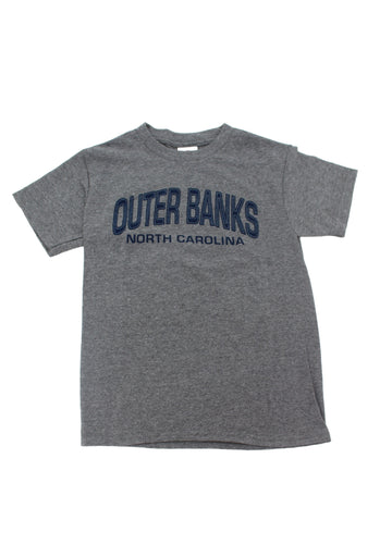 OBX YOUTH CHARCOAL T-SHIRT