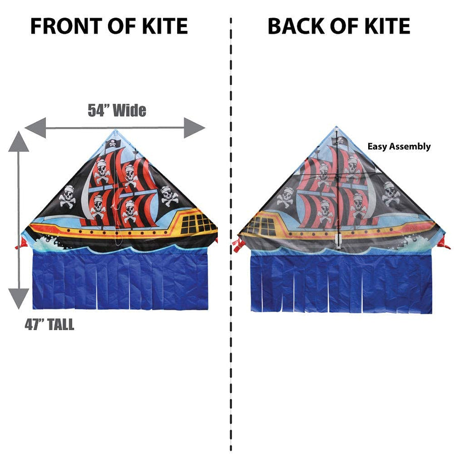 54" Pirate Ship Delta Kite