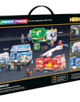 Laser Pegs Mobile Police Unit Light Up Building Kit (300Piece)