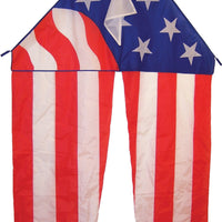 56" Patriotic Delta With Long Flowing Tails