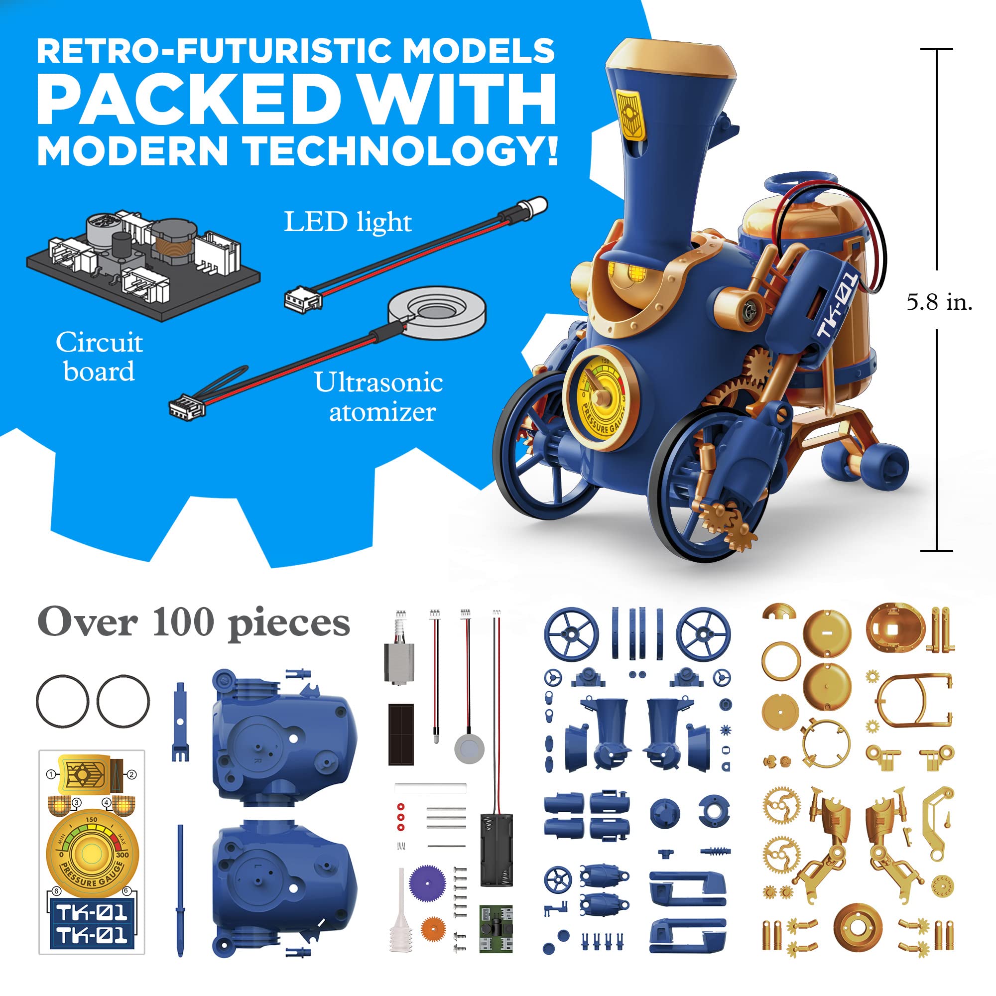 TRAINBOTS: 2-IN-1 STEAM MAKER KIT – Kitty Hawk Kites