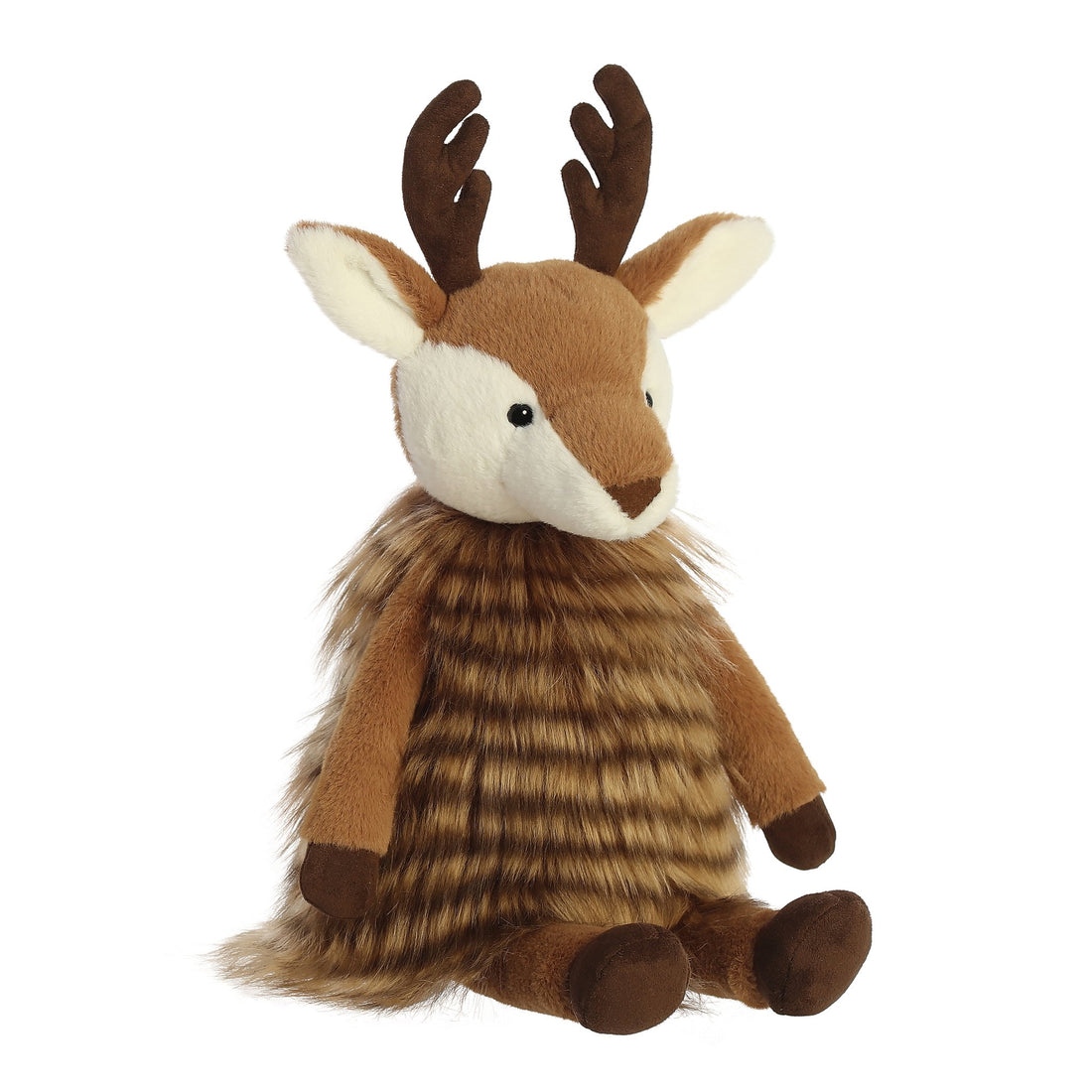 Aurora Fancifur Brown Deer 12" Stuffed Animal