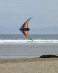 In the Breeze Rainbow Stripe Dual Control Sport Kite,48" W x 26" H