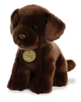 Aurora - Miyoni - 11" Chocolate Lab Pup, Brown