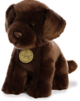 Aurora - Miyoni - 11" Chocolate Lab Pup, Brown