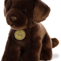 Aurora - Miyoni - 11" Chocolate Lab Pup, Brown