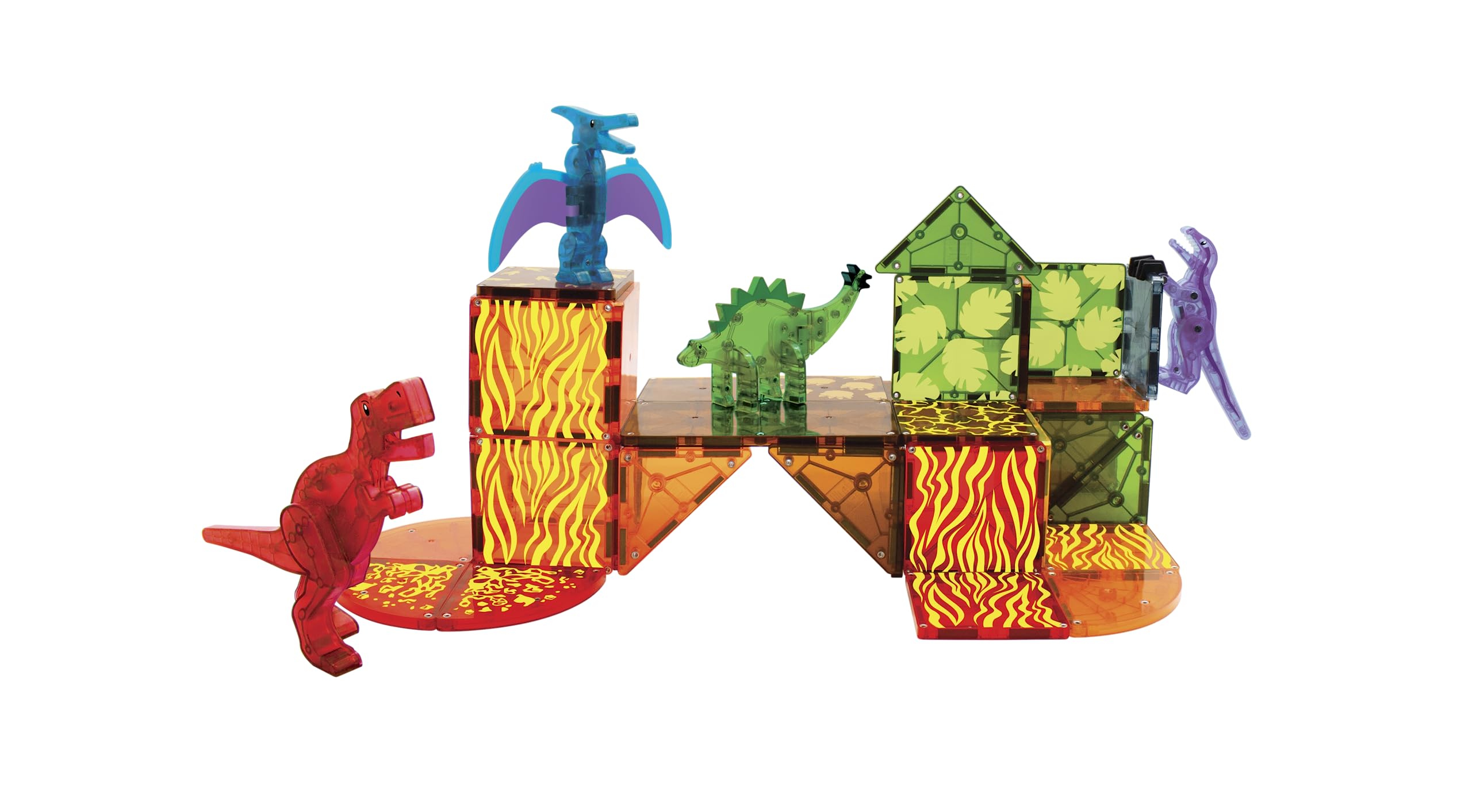 MAGNA-TILES Dino World 40-Piece Set – Kitty Hawk Kites