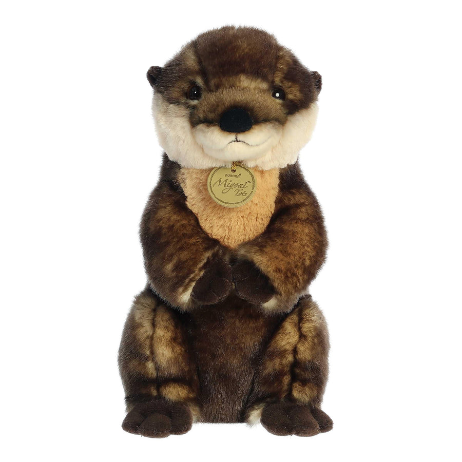 Aurora® Sitting Pretty™ River Otter - Brown 10"