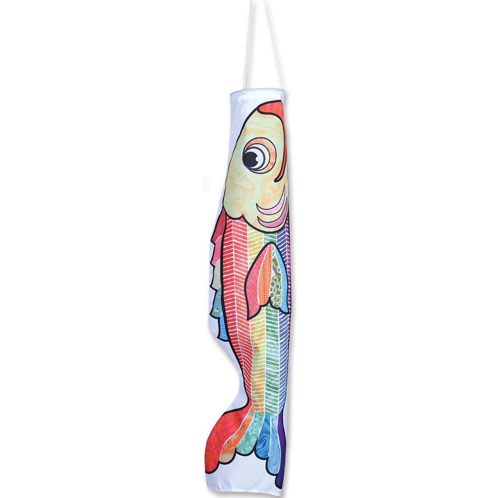 Koi Windsock- Pattern Rainbow – Kitty Hawk Kites Online Store