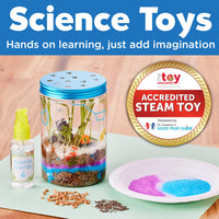 Creativity for Kids Grow 'N Glow Terrarium Kit for Kids - Science Activities for Kids (Packaging May Vary)