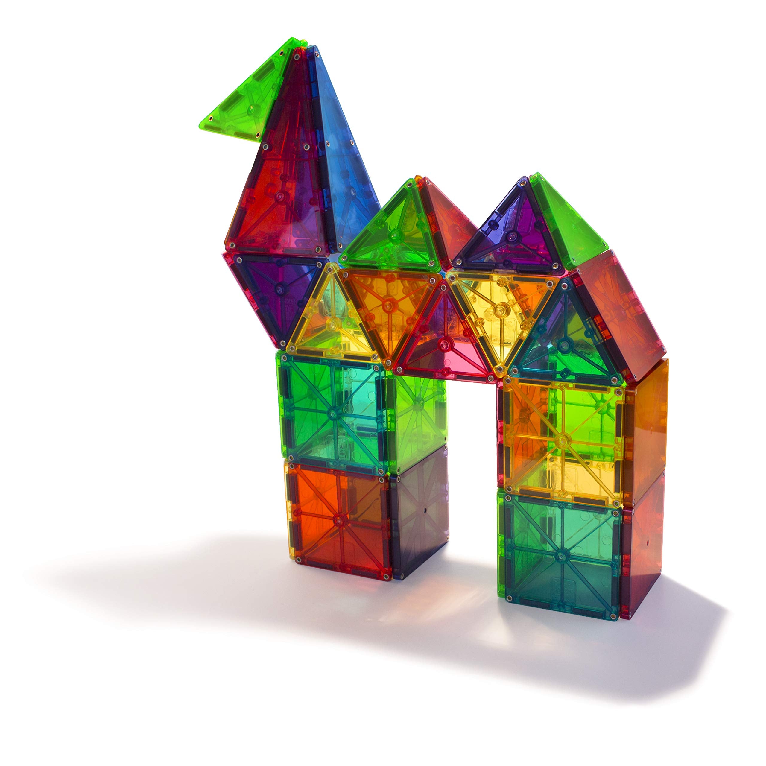 マグナタイル　160piece Magna-Tiles Clear Colors 100 Piece Set – Kitty Hawk Kites