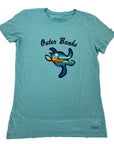 Life is Good - Outer Banks Blue Turtlescape T-Shirt