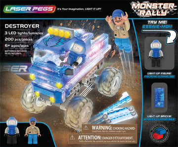 Laser Pegs Monster Rally Collection: Destroyer