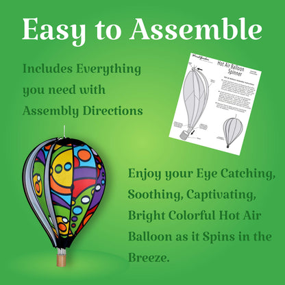 26" Hot Air Balloon - Rainbow Orbit