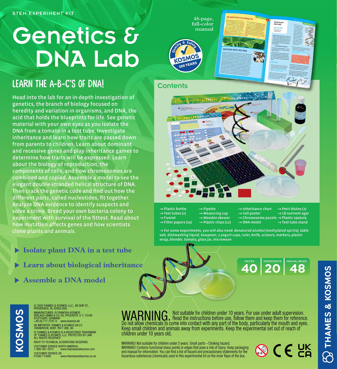 Thames & Kosmos Genetics & DNA Lab