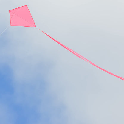 30" Solid Diamond Kite - Pink