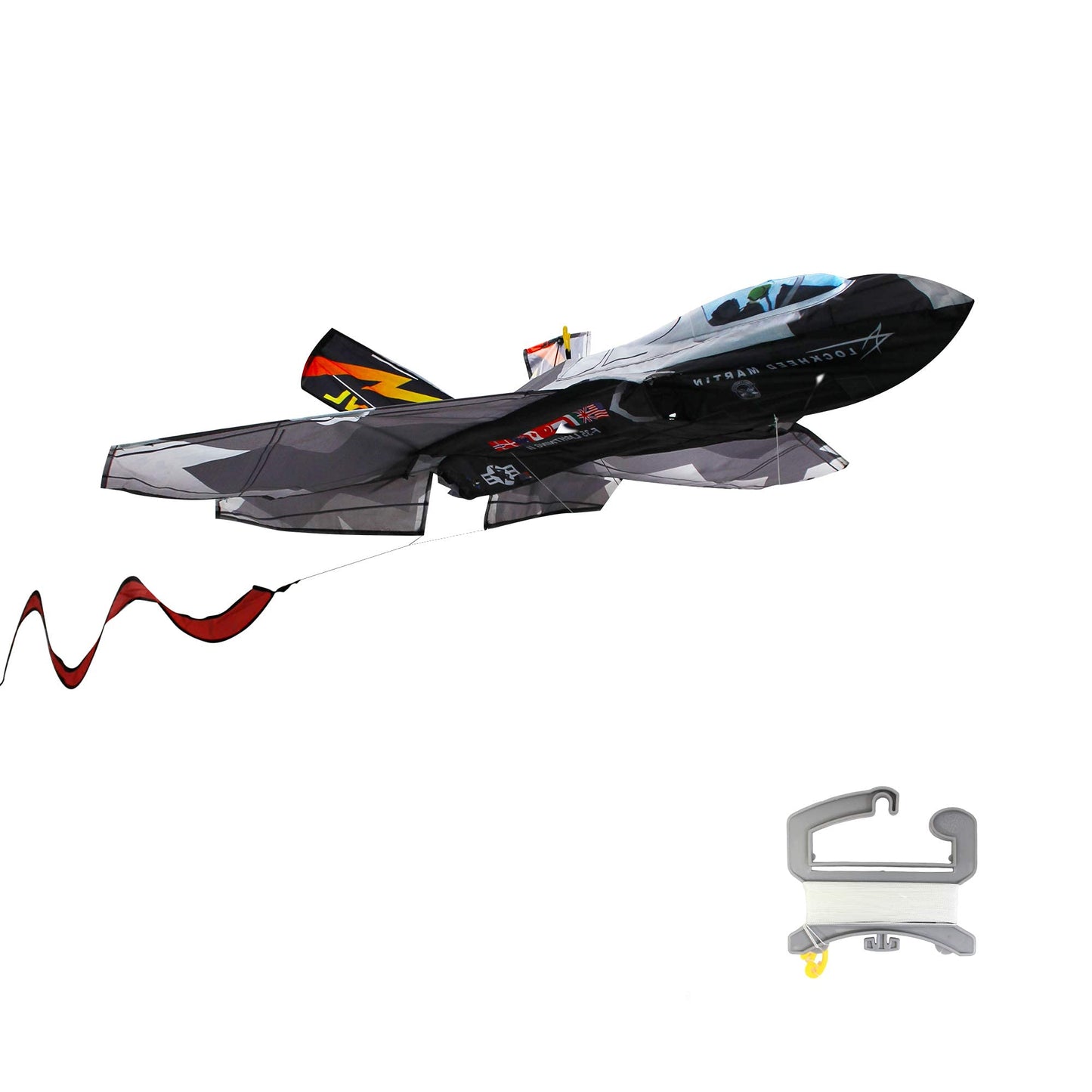 WindNSun Wind Force Nylon Kite - F-35 Lightning II