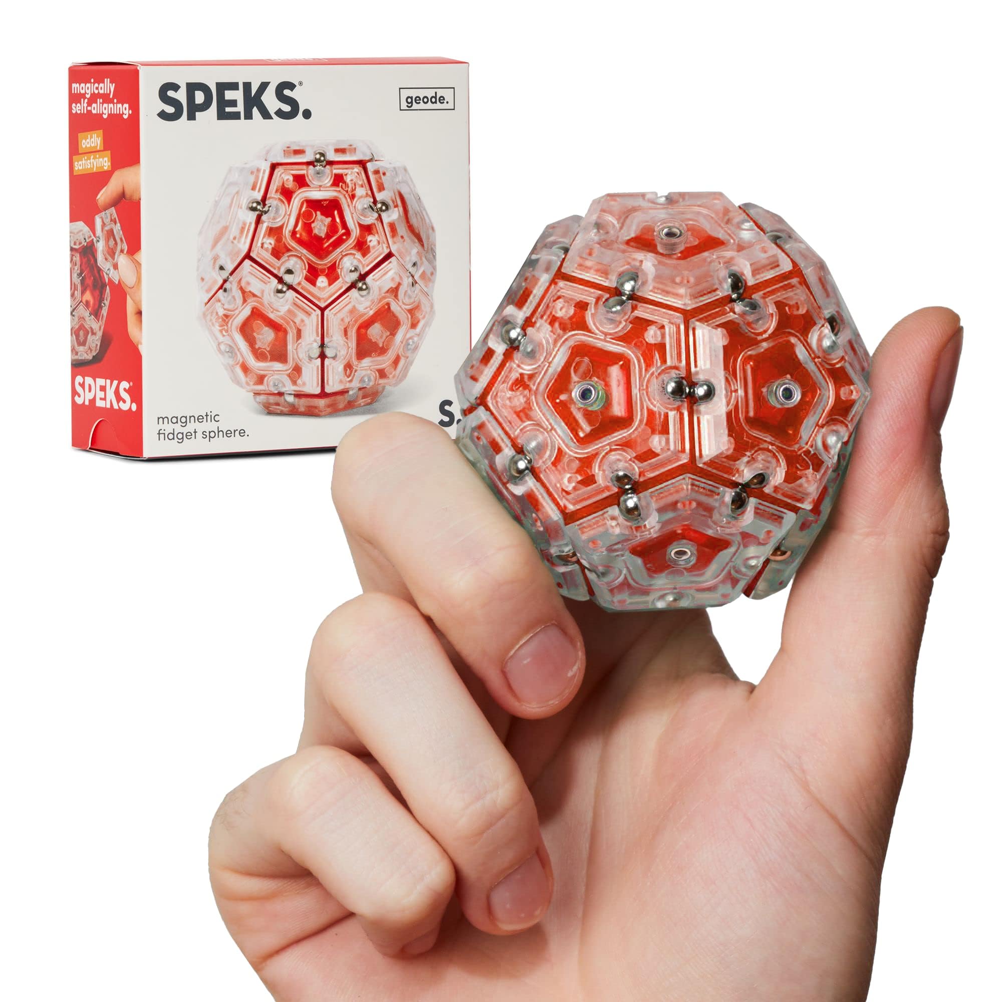 Speks Geode Sphere Magnetic Fidget Toy - Lava – Kitty Hawk Kites