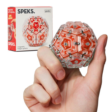 Speks Geode Sphere Magnetic Fidget Toy - Lava