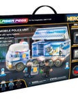 Laser Pegs Mobile Police Unit Light Up Building Kit (300Piece)