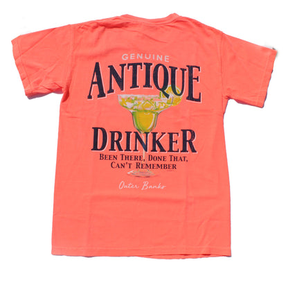 OBX SHORT SLEEVE ANTIQUE MARGARITA DRINKER SHIRT