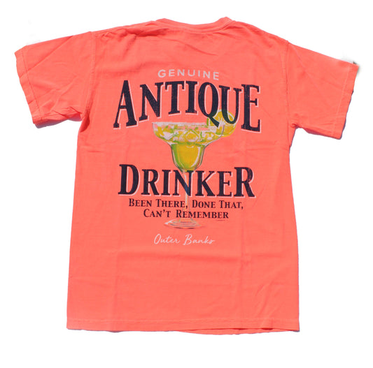 OBX SHORT SLEEVE ANTIQUE MARGARITA DRINKER SHIRT