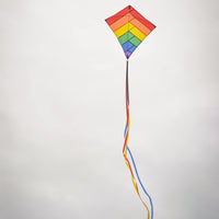 30" Diamond Kite - Rainbow Overlay