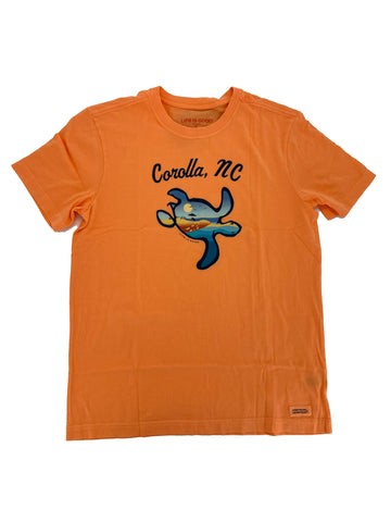 Life is Good Short Sleeve Corolla Turtlescape Shirt