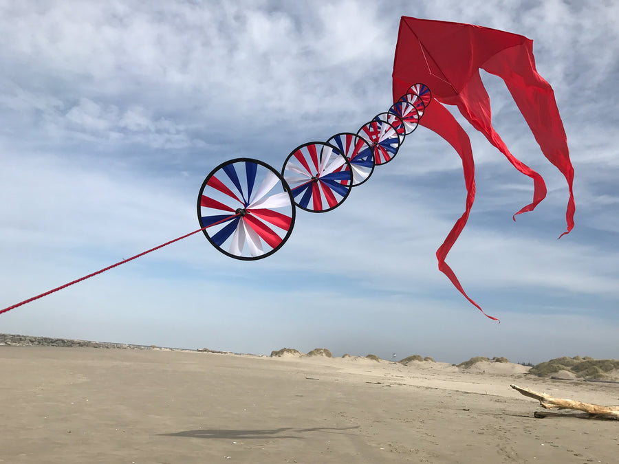 52" Wave Delta Kite - Red