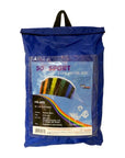 50" Airfoil Stunt Kite - Dark Rainbow