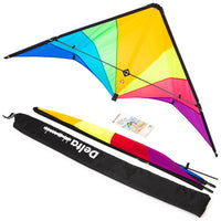 57"Delta Hawk - Neon Rainbow