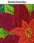 In the Breeze - Poinsettia Holiday Windsock