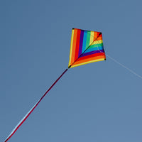 30" Rainbow Stripe Diamond Kite