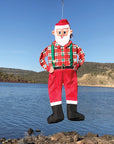 In the Breeze - Hypster Santa 3D Windsock