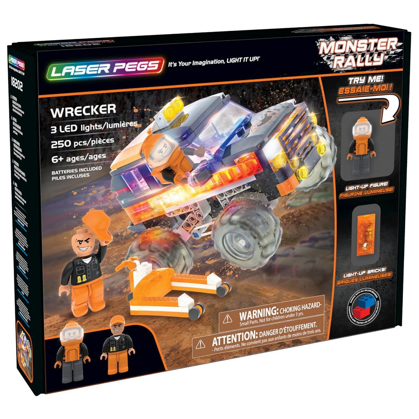 Laser Pegs Monster Rally Collection: Wrecker