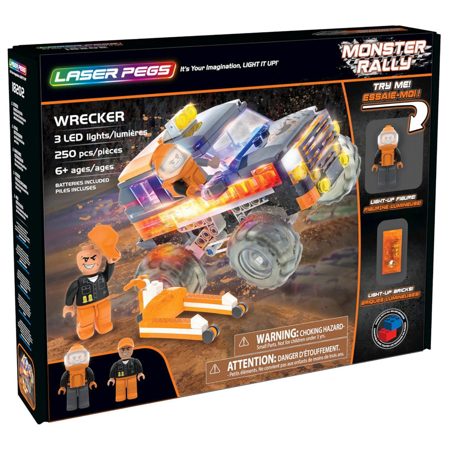 Laser Pegs Monster Rally Collection: Wrecker