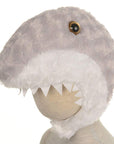 UNDERWRAPS Kid's Children's Animal Pack Dress Up Kit - Shark Childrens Costume, Gray, One Size